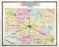Outline Map, Boone County 1904